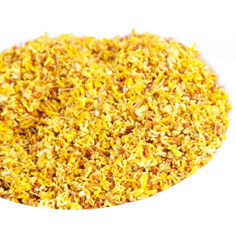 北京同仁堂桂花新鮮桂花干花干桂花茶花茶葉食用金桂新花泡茶級商用烘焙 原味 桂花50克8A級干桂花(精選)