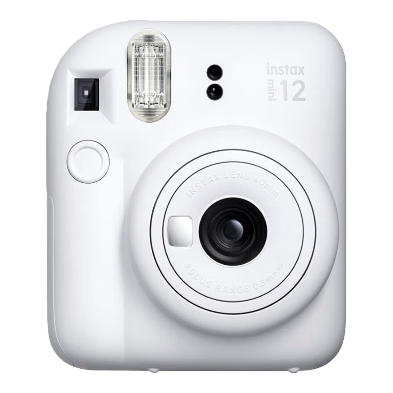 百亿补贴:富士(FUJIFILM)instaxmini12miniSE3寸相纸一次成像相机Mini12/se立拍立得一次成像相机礼物旅游拍立得相机mini12茉莉白官方标配615元