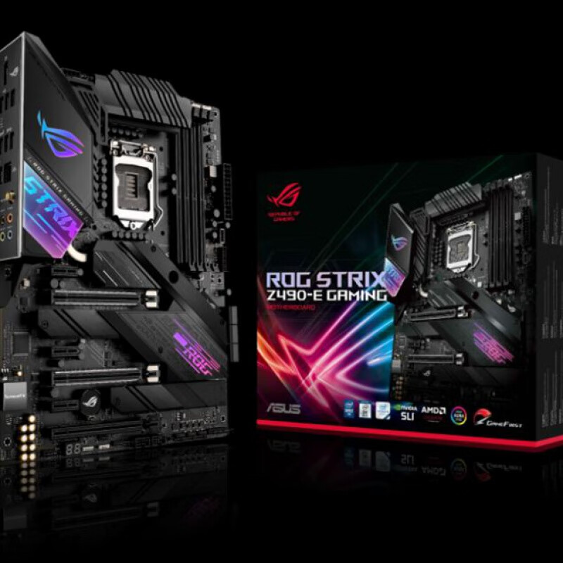 华硕 ASUS新到 Asus/华硕 ROG STRIX Z490-E GAMING 支持10代CPU