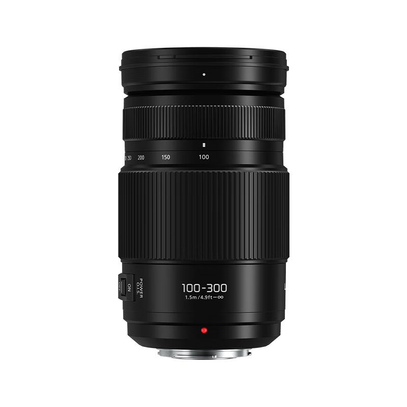 ���£�Panasonic��100-300mm F4.0-5.6����΢�����������ͷ ������ͷ M43���� ��ɫ Macro 4/3ϵͳ�ӿ�