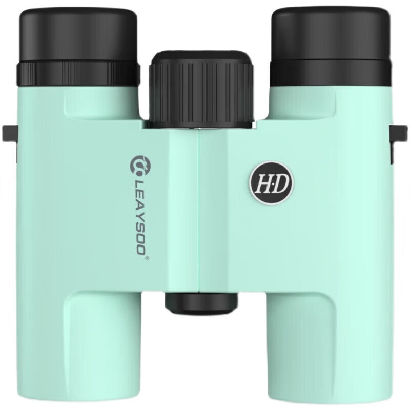 雷龍 Leaysoo【新品】炫影高倍高清雙筒望遠鏡便攜演唱會拍攝劇院音樂日夜兩用 炫影10X26精靈藍+拍照夾+藍牙快