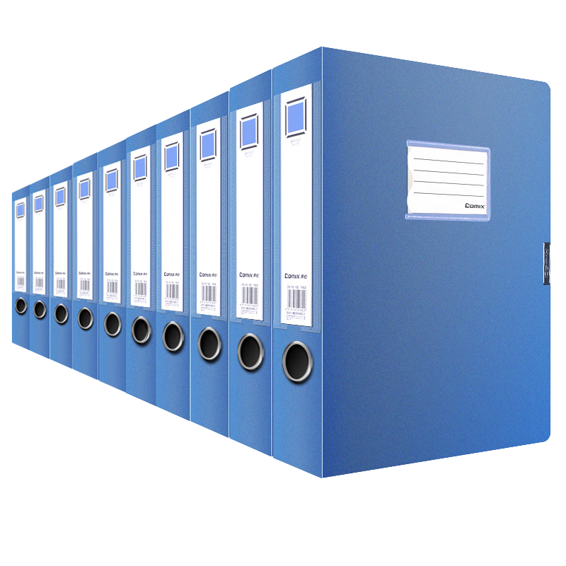 ģCOMIX 10װ75mmιճA4ļ/Ϻƾ֤ļɺа칫Ʒ ɫEA1003-10