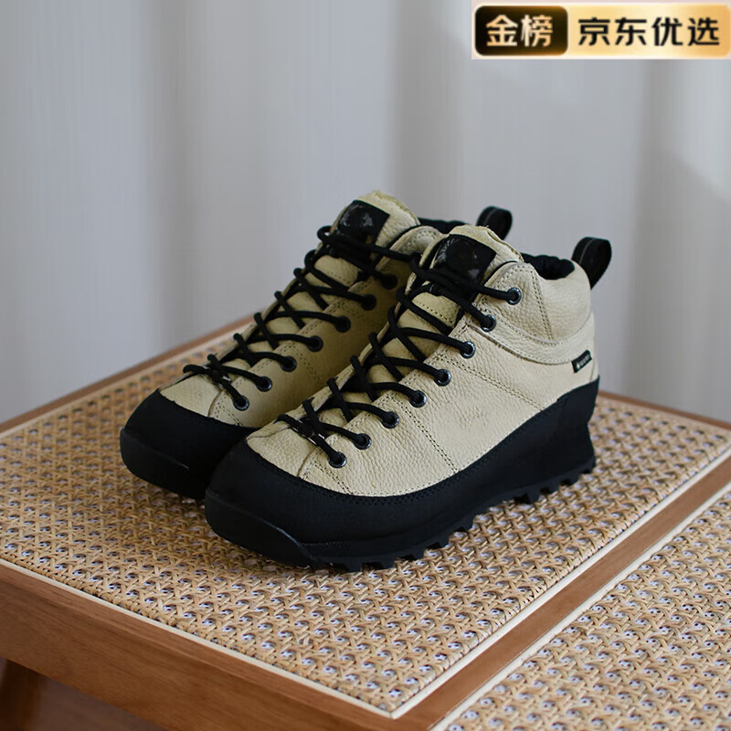 MPPMCK摩纳哥新款意大利户外耐磨登山鞋秋冬GTX防水运动登山徒步鞋男鞋 中帮卡其色 vvSunny9-x 37