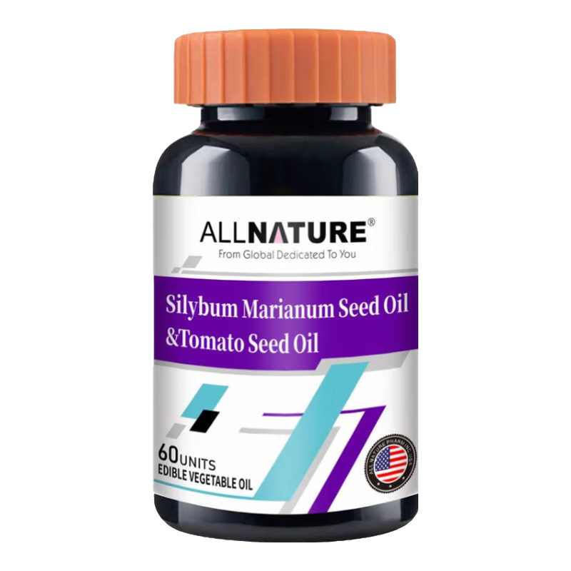 安美奇（ALLNATURE）水飛薊番茄籽油可搭配應(yīng)酬喝酒護肝片養(yǎng)肝脂肪肝降轉(zhuǎn)氨酶緩解使用 【4瓶周期裝】3瓶價