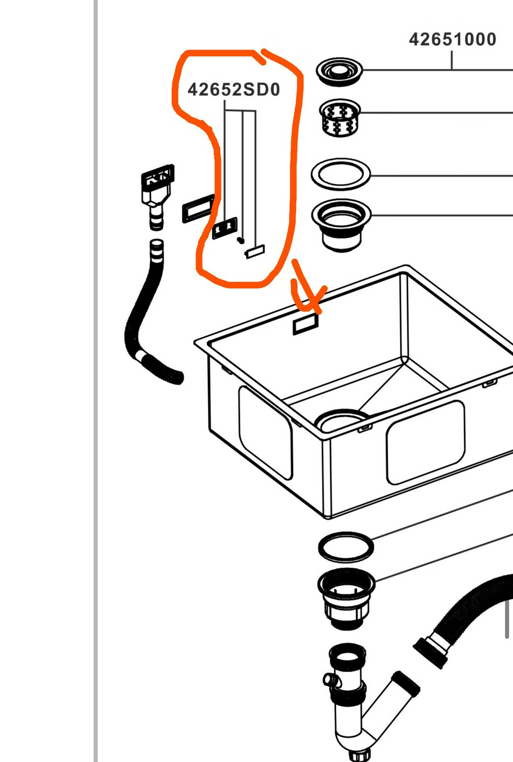 高儀不銹鋼水槽31919溢水孔裝飾蓋31580水槽42652SD0方形水槽都行 形水槽都行