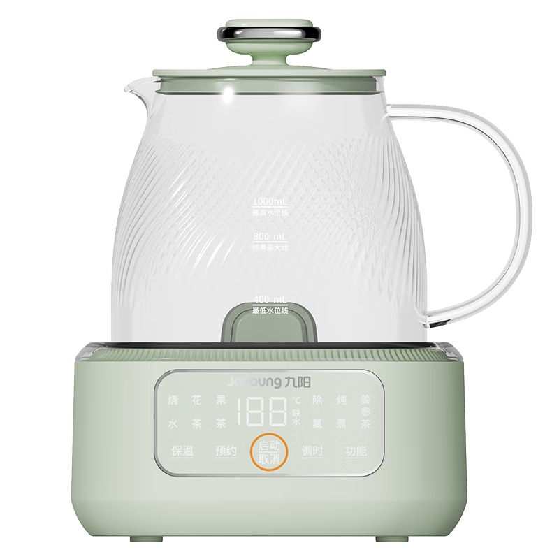 ������Joyoung��0��ˮ����ȫ���������� ��ˮ�ӿ�40% ��������ݲ������ˮ���칫��1L���㻨���WY104 ��ɫ  143.28Ԫ(������)