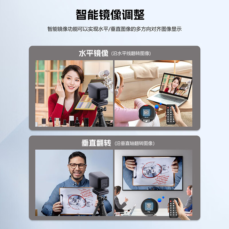 Moertek电脑直播摄像头台式4k超清视频会议5倍变焦1200万外接摄像头笔记本带麦克风usb高清摄像头家用网课 4K 超清摄像头*5倍变焦*免驱动 即插即用+支架