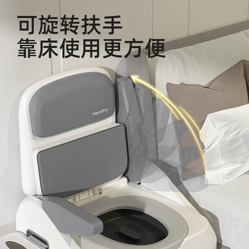 怡輝（YIHUI）怡輝怡輝YIHUI移動(dòng)馬桶坐便椅老年人移動(dòng)式坐便器孕婦臥室用便攜 便攜 默認(rèn)