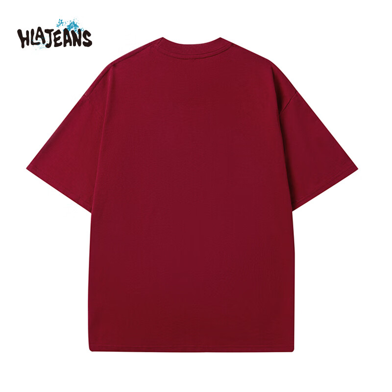 黑鲸纯棉短袖男萌趣简约纯棉短袖女夏新款潮时尚舒适透气百搭t恤宽松