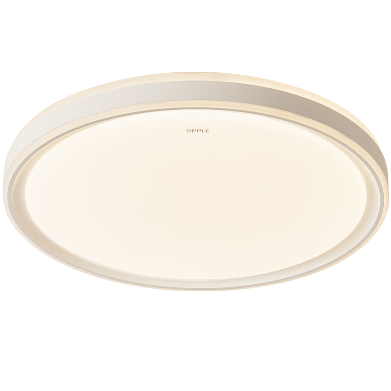 欧普（OPPLE）吸顶灯智控调光LED照明灯具全光谱智慧光圆卧包安装 品见4白