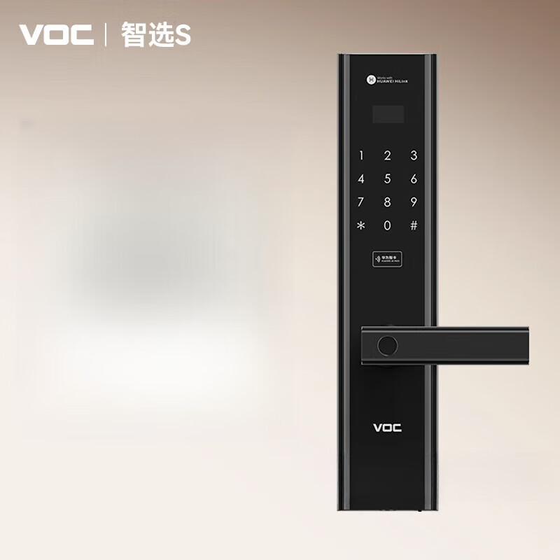 VOC【】家用指紋鎖防盜門智能鎖電子密碼支持HUAWEIHiLink雙十一 智選S