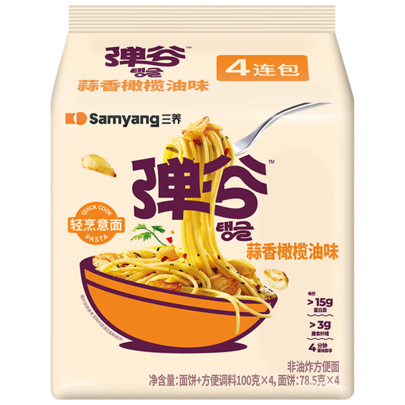 ������SAMYANG���������� �������ζ400g��100g*4�� ����ը������� 12.9Ԫ