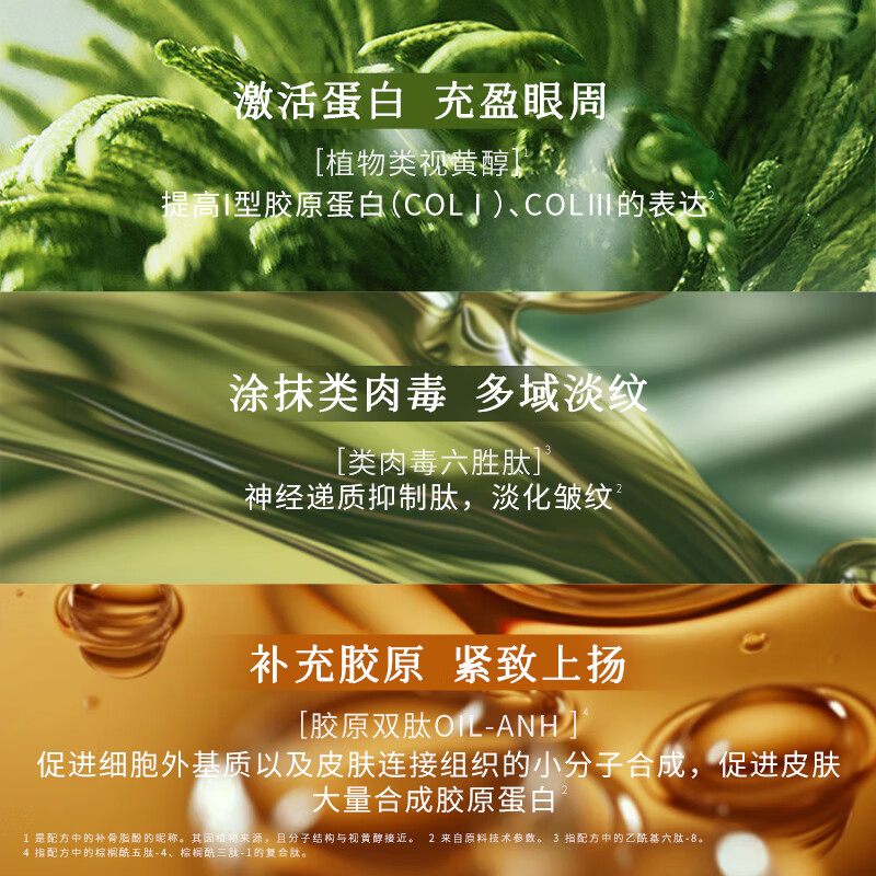 枫缇（Ble de Fonty）眼油 抗皱熠奢精华胶囊 紧致眼周肌肤淡化细纹30粒 618活动 绿胶0.2ml*30粒