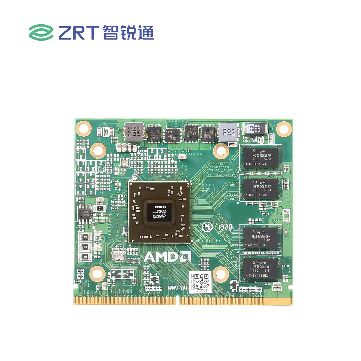 智锐通MXM显卡 R520 2G 64bit DDR3 256*16 HDMI+DP+VGA MXM Type A 6L HDMI+DP+VGA