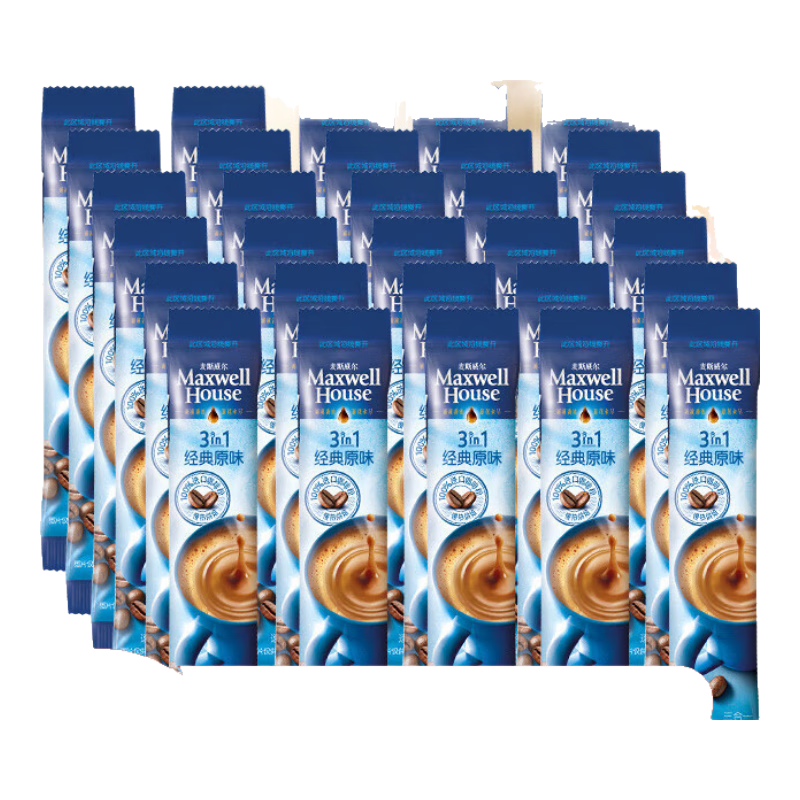 ��˹������Maxwell House�� ��Ũ��������һ�������ܿ��� ����ζ����� ��ɢװ��ԭζ/��Ũ/����13g*24����26.11�� 21.51Ԫ