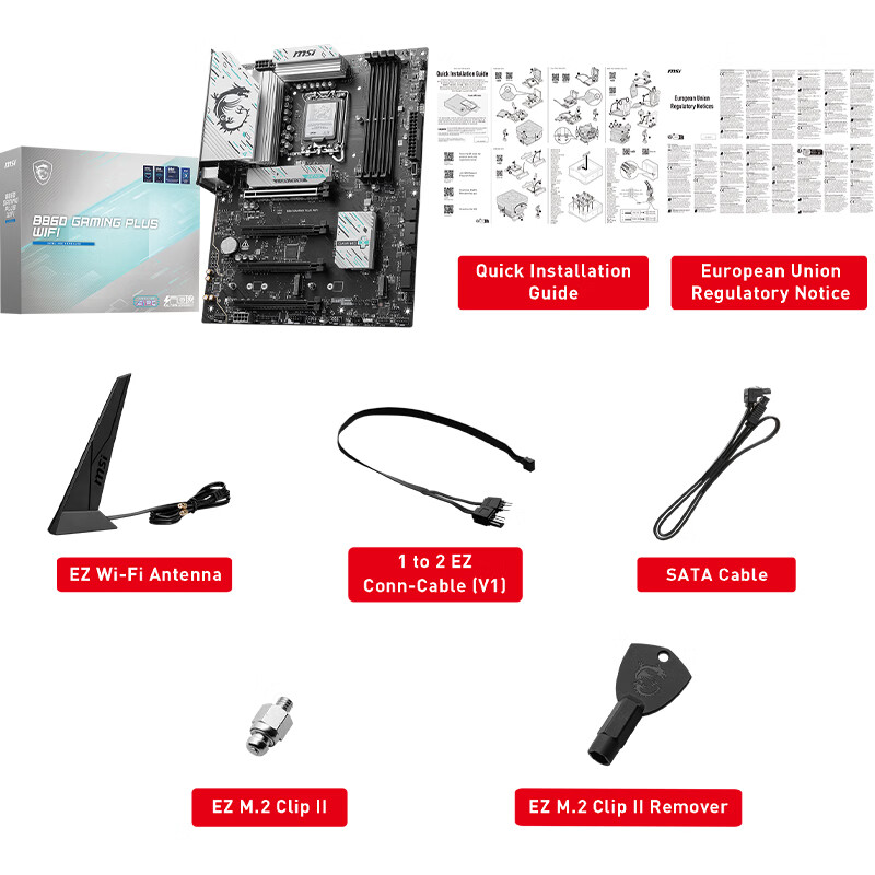 微星 B860 GAMING PLUS WIFI7 5G网口 图 7