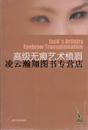 正版书高级无痕艺术植眉 (美)于民于悦赵毅童 山东大学出版社