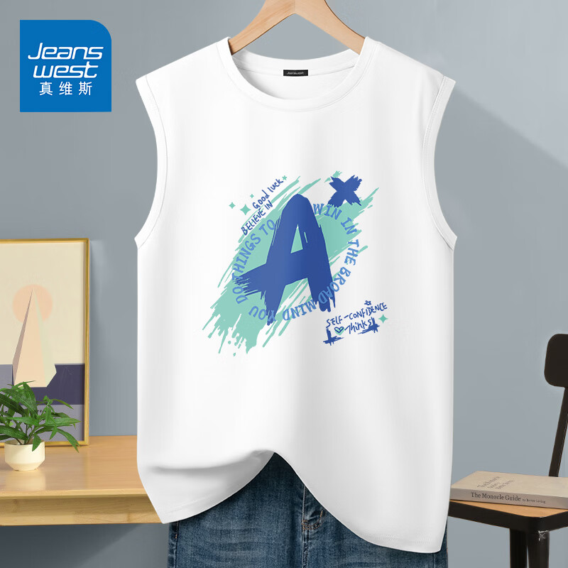 ���ڲ�������ά˹��Jeanswest����ʽ���ޱ�����ʿ�ļ��⴩�˶���������������t���п��纹���� ��ɫ(�������) M /170(30����������ȫ����)