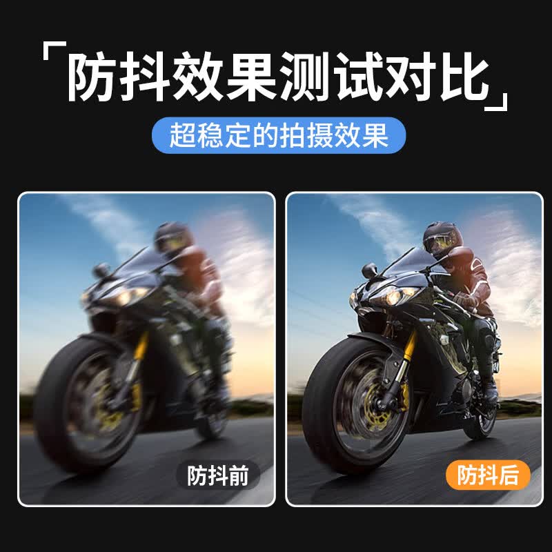 摄徒高清5k运动相机潜水防水下运动摄像机骑行旅游vlog摩托车电动车头盔户外拍摄骑行公路行车记录仪 X20【4800W像素+1350毫安+裸机防水】 高配【防水壳+数据线+各类配件】 128G