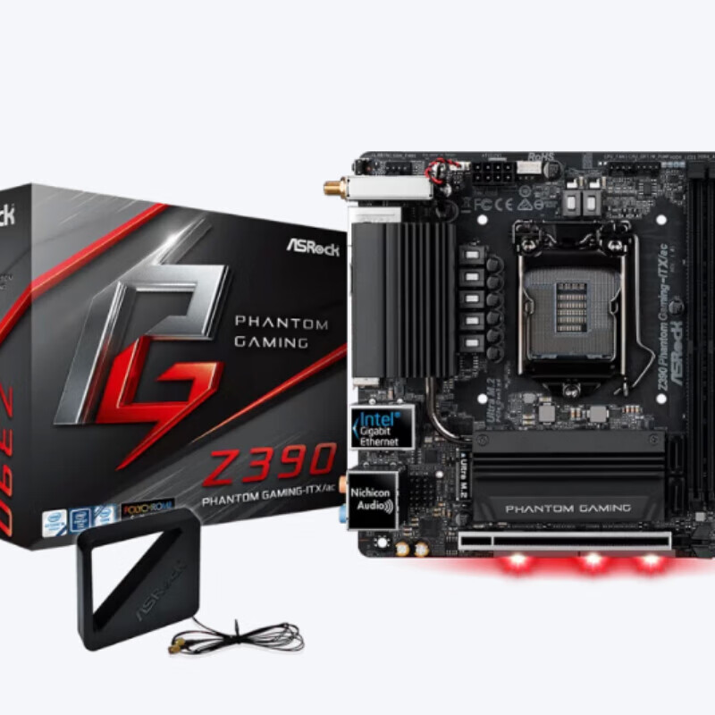 技嘉（GIGABYTE）Z390 I AORUS PRO WIFI 主板 ITX  B360N 17*17 华擎 Z390 ITX 幻影电竞全新盒装