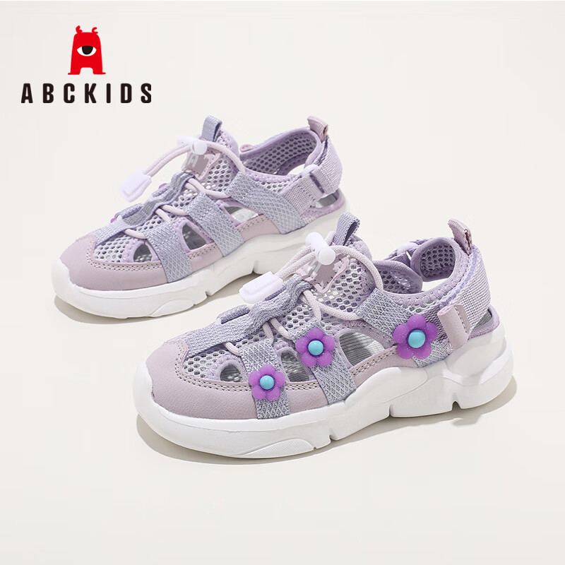 ABC KIDSͯЬŮͯ��Ь��ͯ�˶�ɳ̲Ь���ļ�Ů����ͷ��Ь3297PY��ɫ  31��