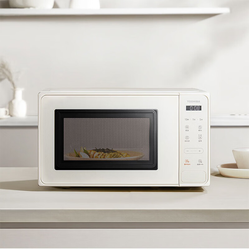 东芝东芝（TOSHIBA）高端ER-XS2205CNX微波炉家用复古迷你小型转盘式20LER-XS2205CNX