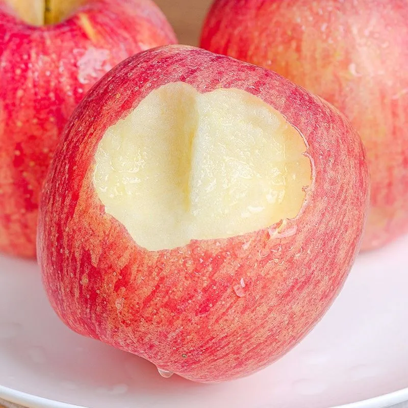 正宗沂源红苹果红富士脆甜多汁新鲜孕妇水果现摘现发整箱 9斤特大果【90mm以上】