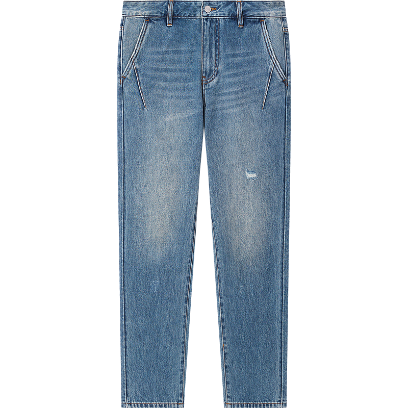 GXG ��װ ˮϴ��ɫ����ţ�п� �������п� L ţ���� 25�괺����Ʒ 122.91Ԫ