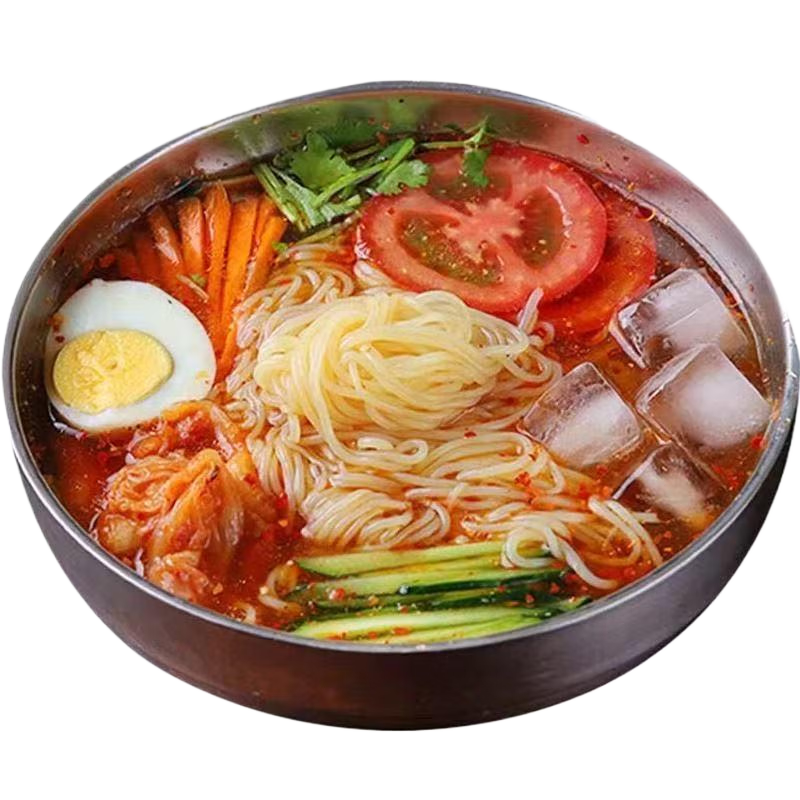 正宗東北朝鮮冷面真空延吉速食大冷面蕎麥冷面涼面批發(fā)價家用商用 小麥3袋+蕎麥3袋