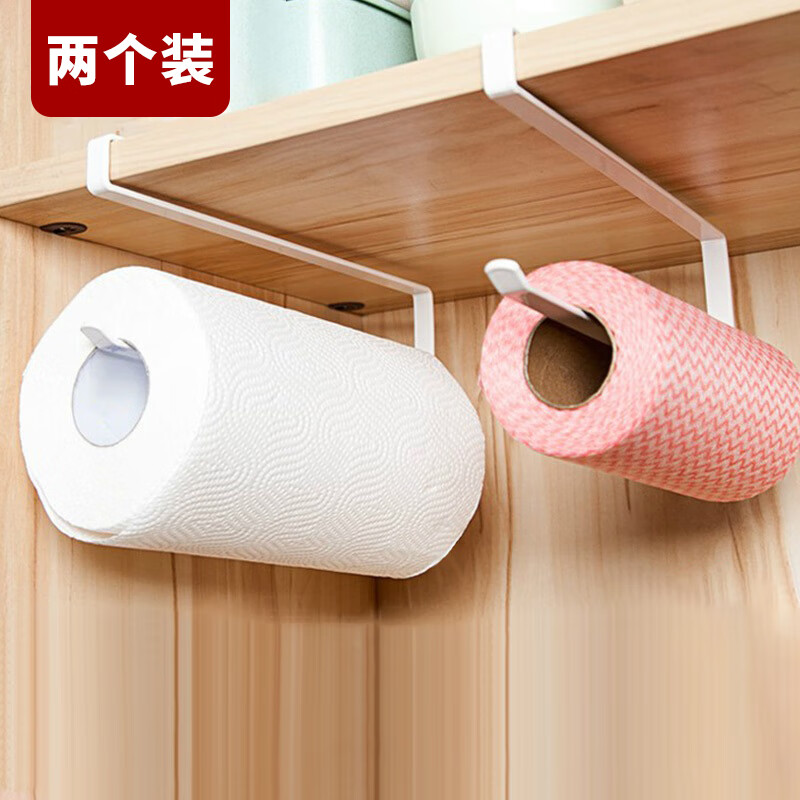 拜杰厨房纸巾架 纸架家用厨房置物架收纳架挂钩卷纸架橱柜挂钩 两个装属于什么档次？