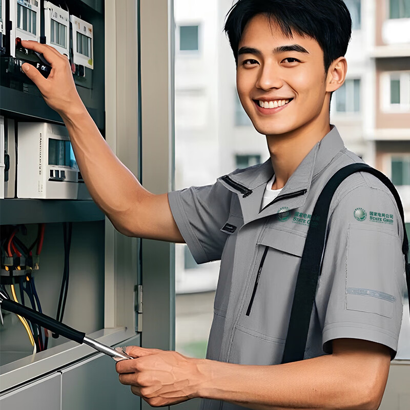 琴琴家防靜電工作服套裝電工維修化工電子廠夏季勞保服定制彈力工裝上衣 灰色【單上衣】 彈力面料 XL (175)