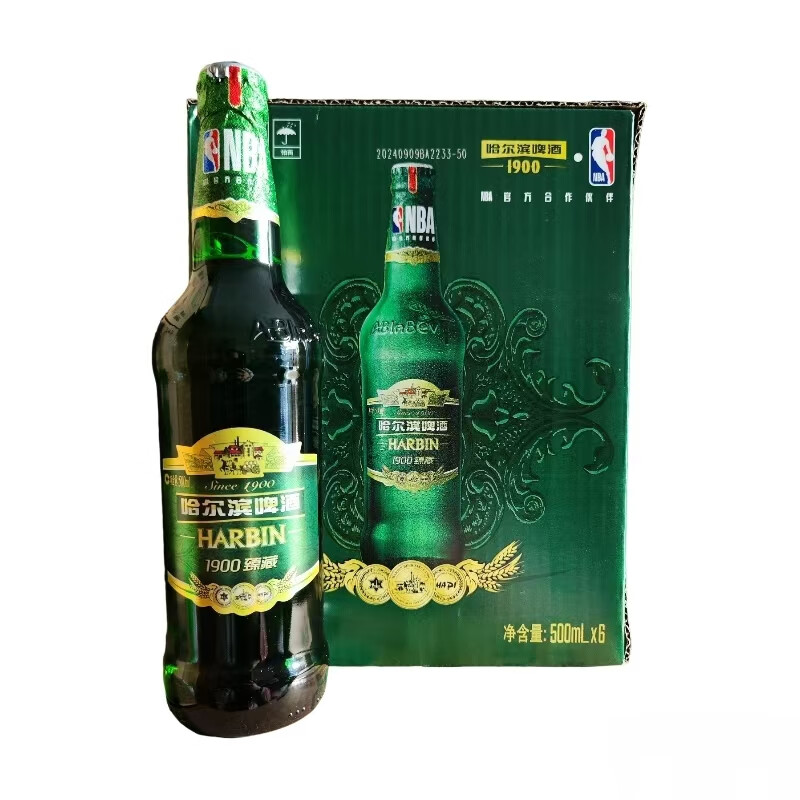 哈尔滨啤酒1900臻藏500ml泡沫箱发货 产地哈尔滨 500ML*6瓶（泡沫箱发货)