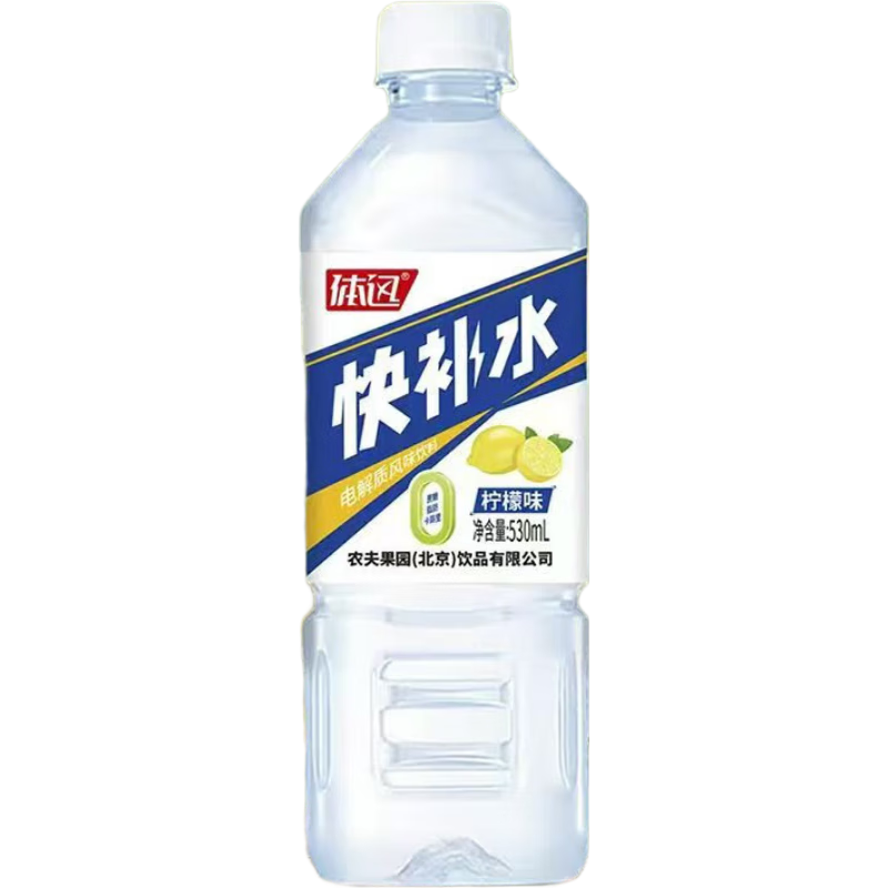 快补水呀电解质风味饮料 530ml*6瓶白桃味