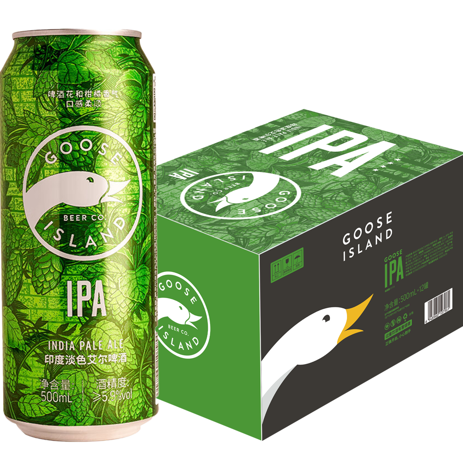 ׹:쵺Goose IslandIPAơƾ䵭ɫ500ml*12װ 104.65Ԫ