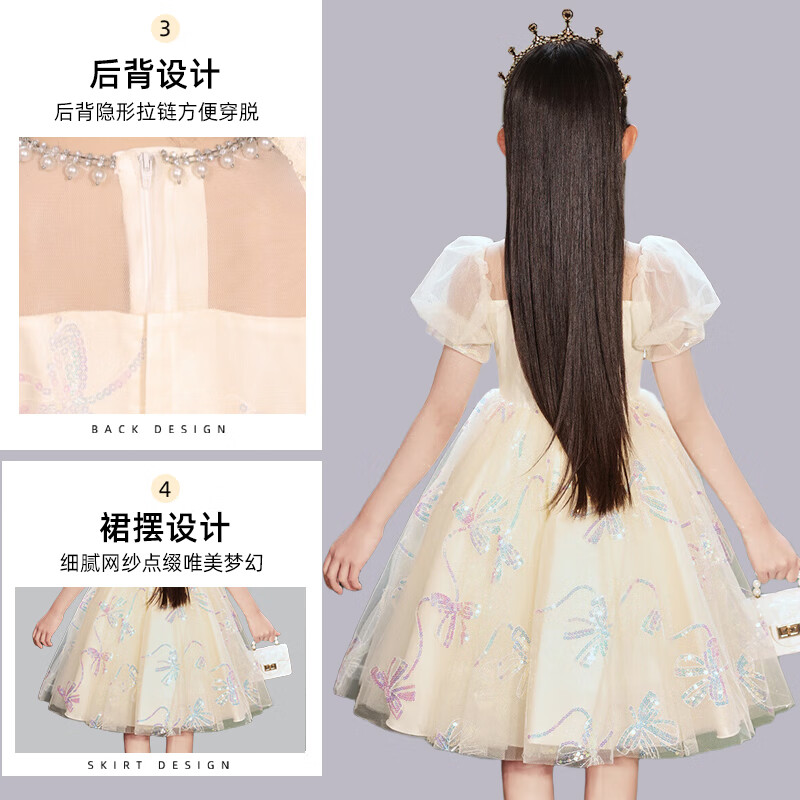 这10款儿童公主裙排名前十品牌，高颜值舒适面料孩子超爱-图片6