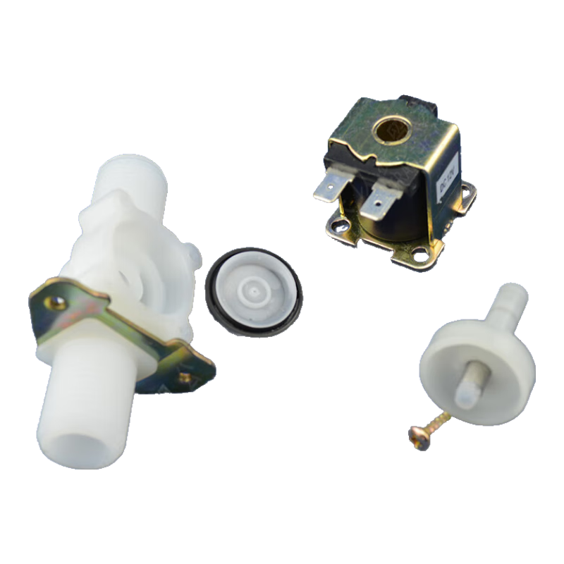 4分水平安裝園林園藝塑料常閉常開電磁閥水閥12V24V220V 常閉AC110V放水閥