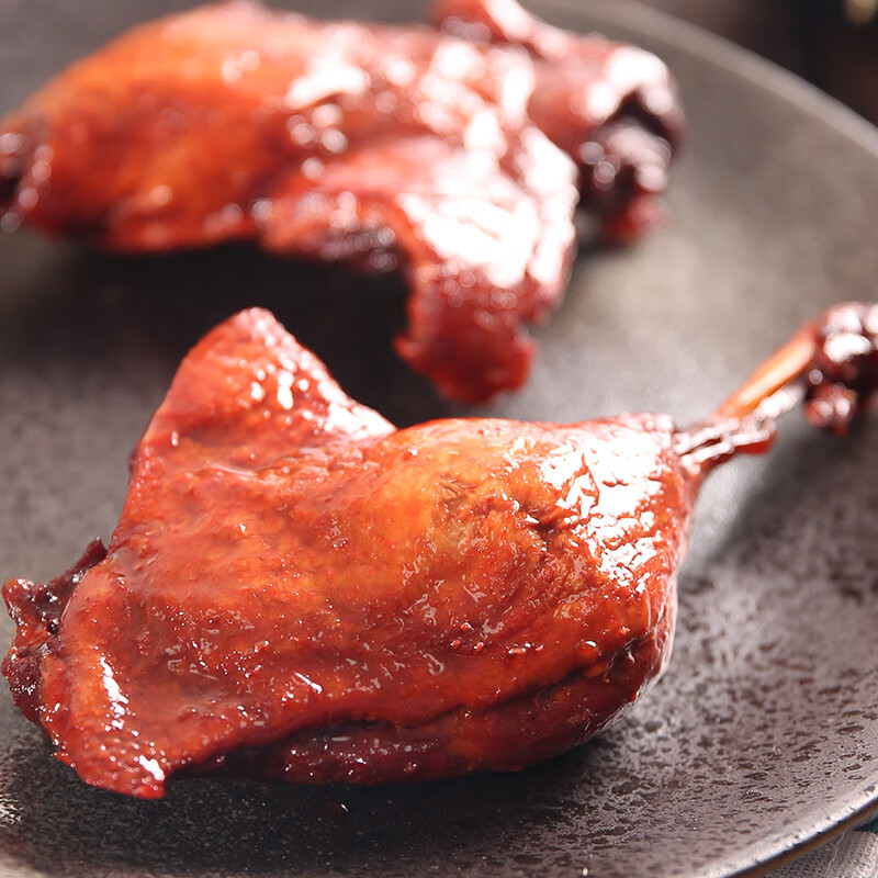 紫燕百味鸡五香鸭边腿预制菜开袋即食熟食卤味小吃鸭肉下酒菜袋装200g