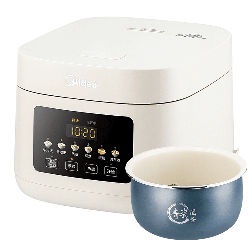 PLUS会员：midea 美的 电饭煲家用电饭锅3LMB-3E61 3L