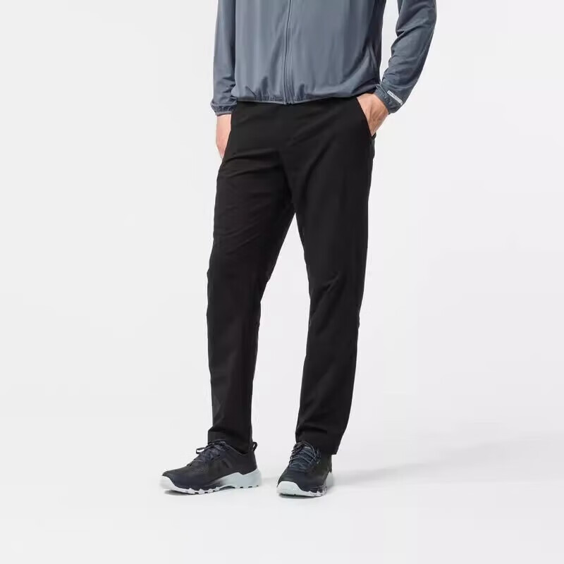 迪卡侬MH100徒步裤户外运动快干男登山夏季跑步裤-5508915