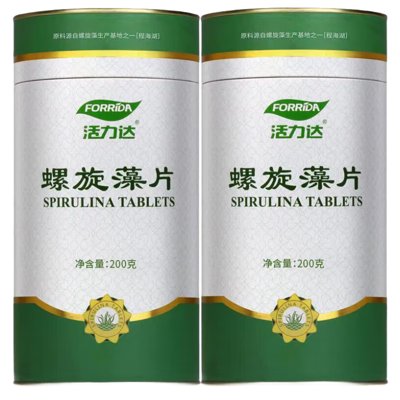 活力達(dá)螺旋藻片800片中老年成人藍(lán)藻蛋白 營養(yǎng)不均耐缺氧腸胃雙養(yǎng)螺旋藻