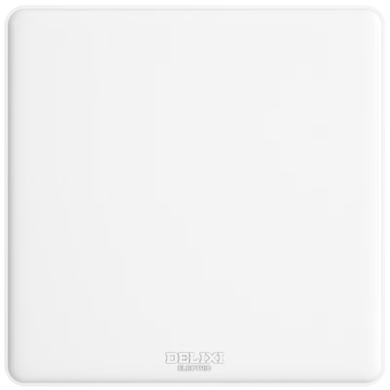 德力西(DELIXI)開關(guān)插座面板 CD815系列 面蓋擋板 空白填空面板 QSE86B