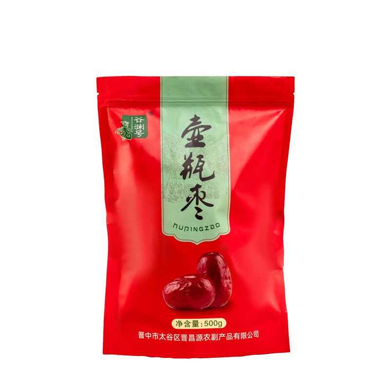 太谷棗夾核桃500g袋山西特產(chǎn)大棗壺瓶棗棗夾核桃駿棗新貨 原味 500g 原味