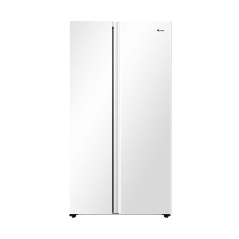 海尔（Haier）冰箱522升超薄机身双开门对开门白色风冷无霜双变频净味保鲜智能省电大容量家用电冰箱国家补贴15% 522升+黑金净化