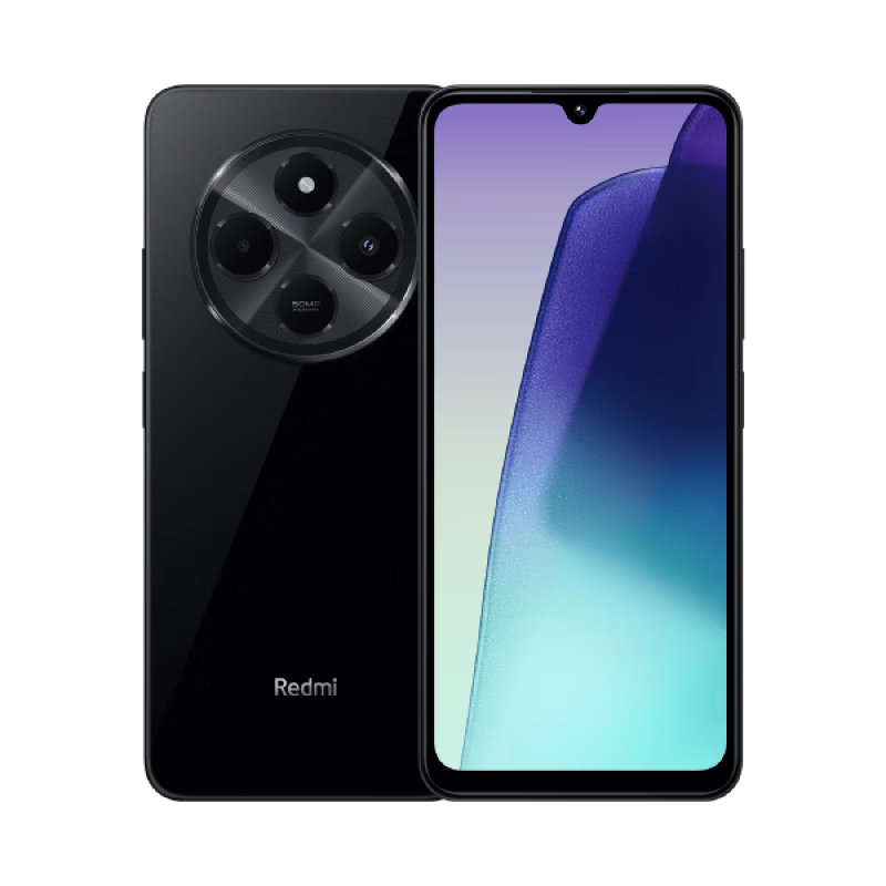 小米现货 红米 Redmi 14C 4G 海外版 带GMS 新款 原装手机 4G版 Redmi 14C 黑色 官方标配 海外版 4GB 128GB