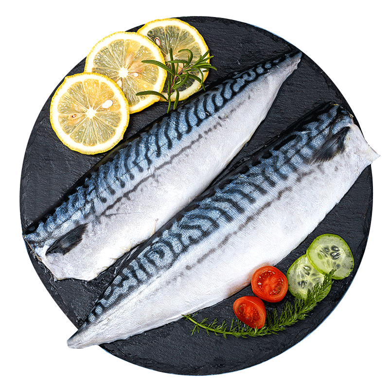 探海日志冷凍挪威青花魚片凈重2斤小袋包裝進(jìn)口冷凍鯖魚日料烤魚海鮮生鮮