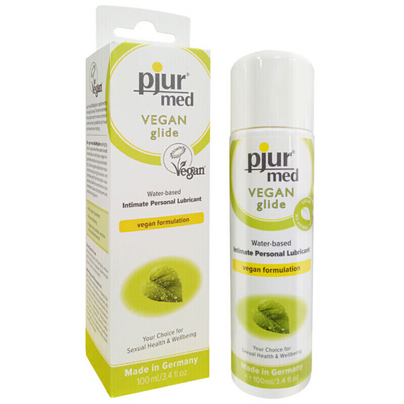 pjur德國pjur vegan水溶性人體潤滑劑潤滑液水基呵護植物潤滑油桔色 100ml