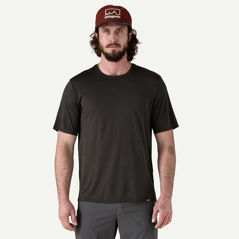 ǣPatagoniaʿCap Cool Shirt C1ٸɶT͸45215 BLKɫ S