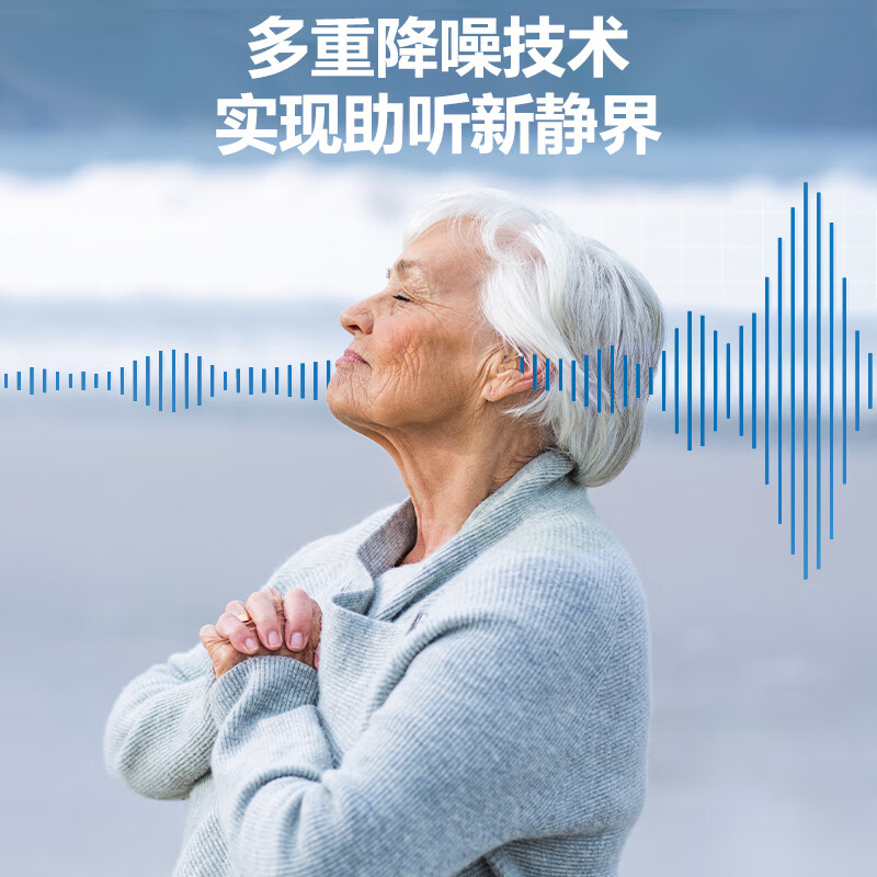 左与右耳助听器老人专用耳聋耳背老年隐形式降噪耳道助听器旗舰店正品 【右耳+电池+耳塞】送干燥盒