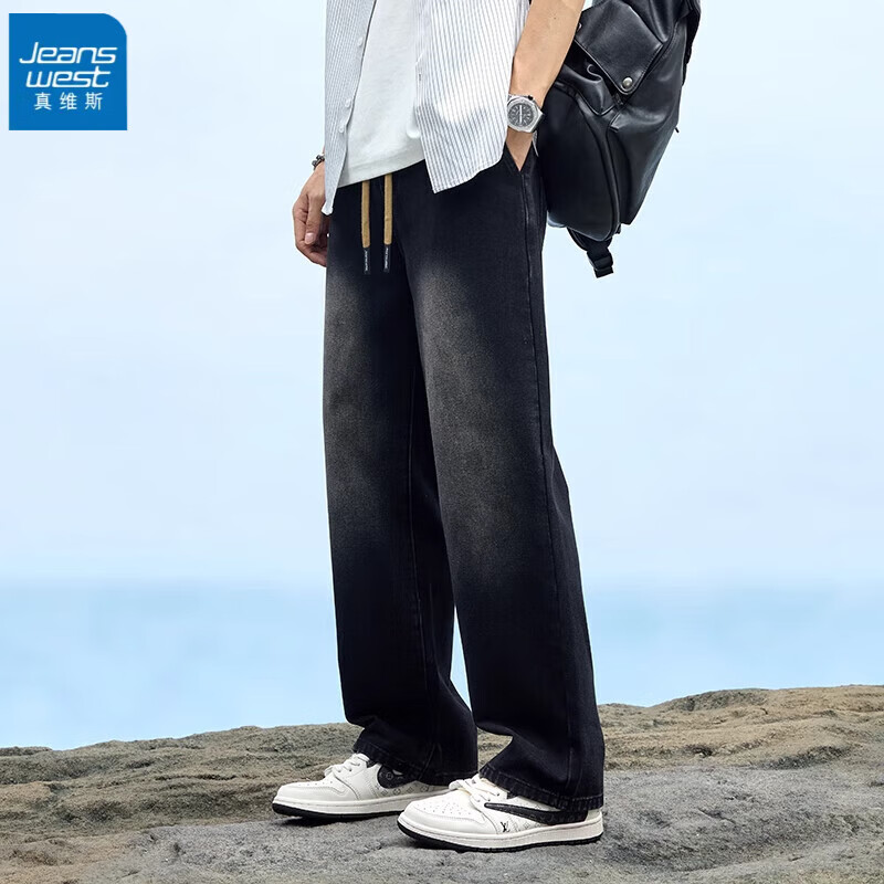 ���ڲ�������ά˹��Jeanswest��ţ�п����ļ������˿������ʿ���ӳ����������ȸ���ֱͲ������ ��ɫ M ������90-110�ﴩ��