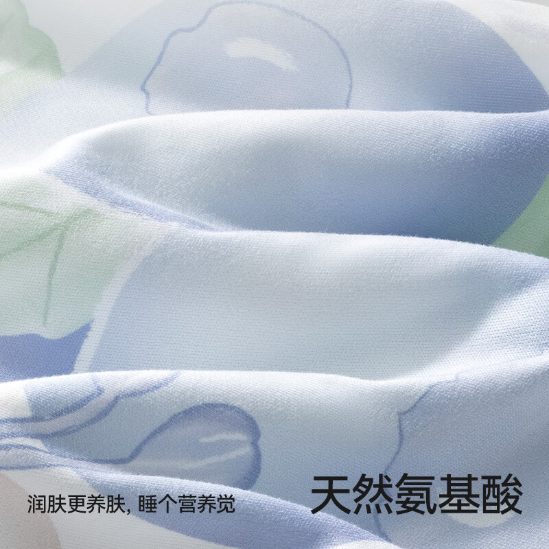 贝肽斯儿童夏凉被【蚕丝】婴儿凉感被宝宝空调被幼儿园盖毯 夏日西瓜【桑蚕丝 7A抗菌】 120cm*150cm